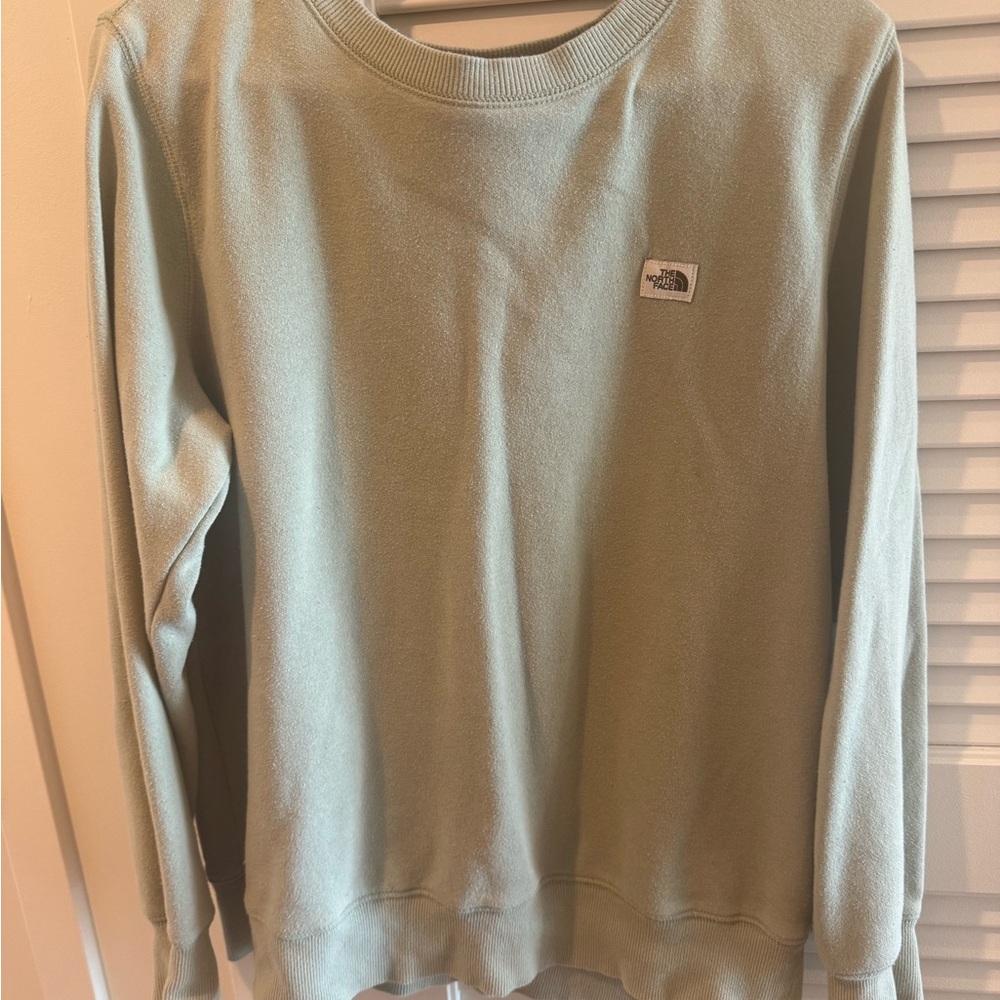 The North Face Olive Green Sweatshirt